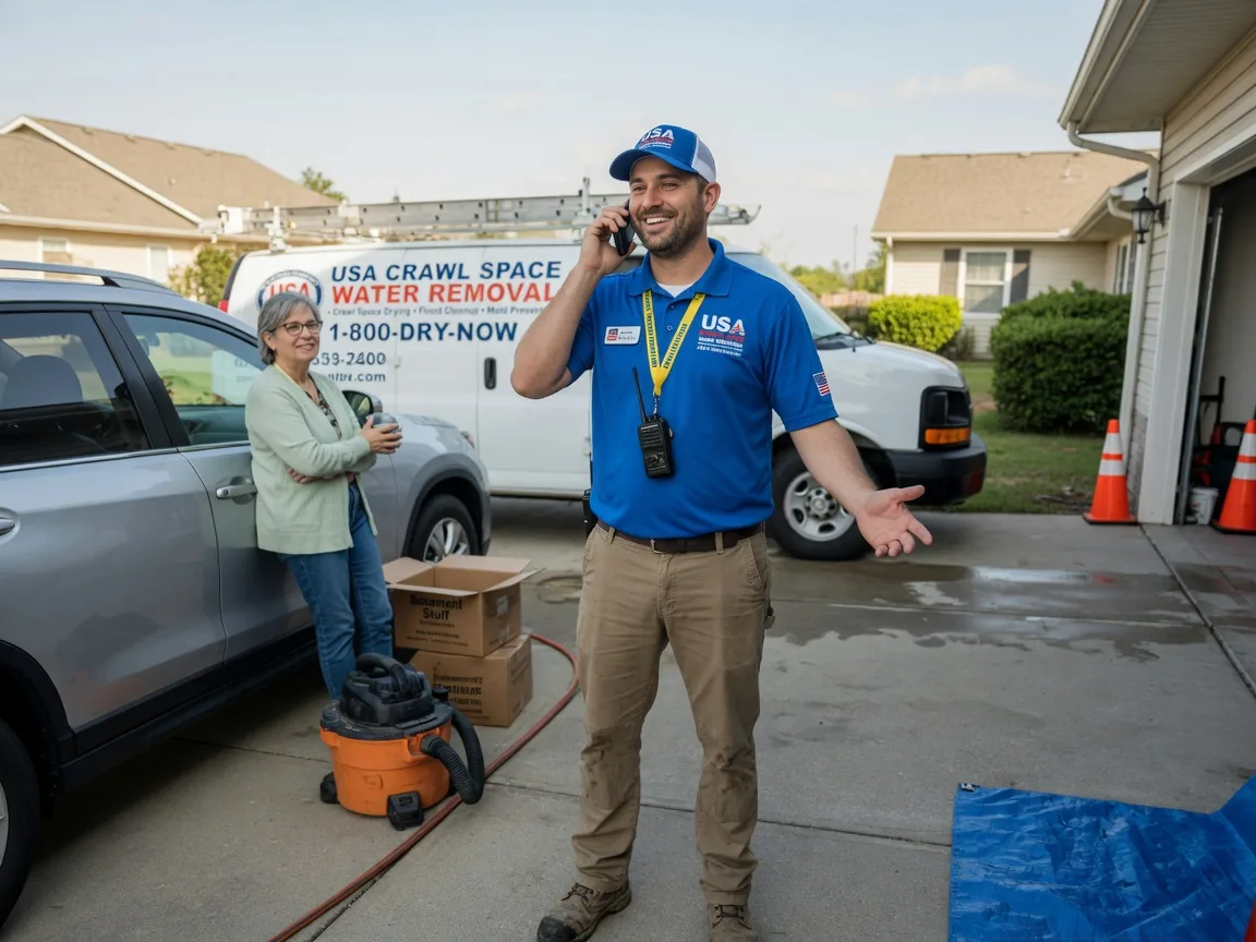 Crawl Space Water Removal Ozark, AR FAQs